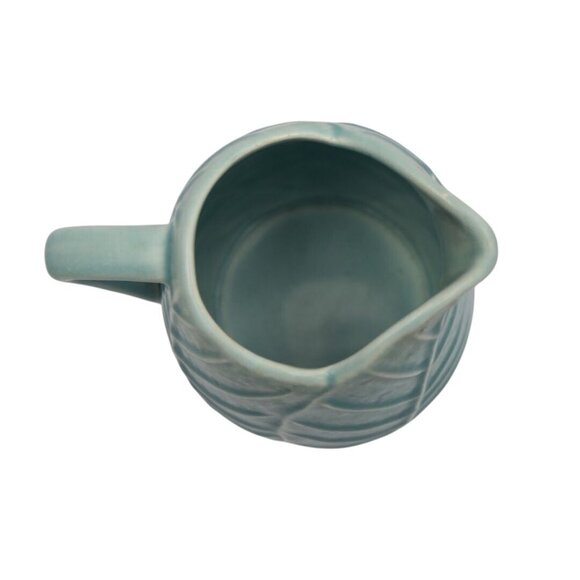 Vintage Sylvac 2351 Leaf Pattern Ceramic Pitcher Made In England Size 3 - Picture 6 of 6